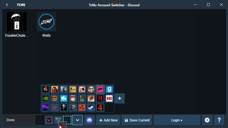 TcNo Account Switcher Shortcuts
